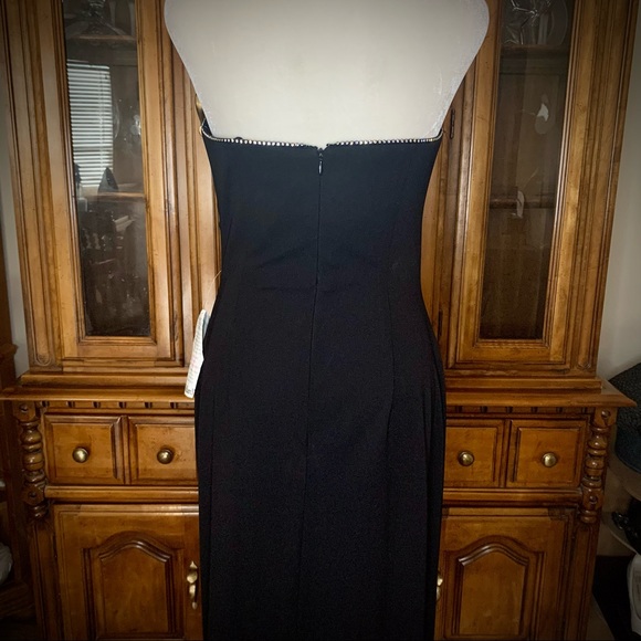 Sparkle trim, Boned Bodice, Strapless Gown SZ 4, NWT - Picture 6 of 16